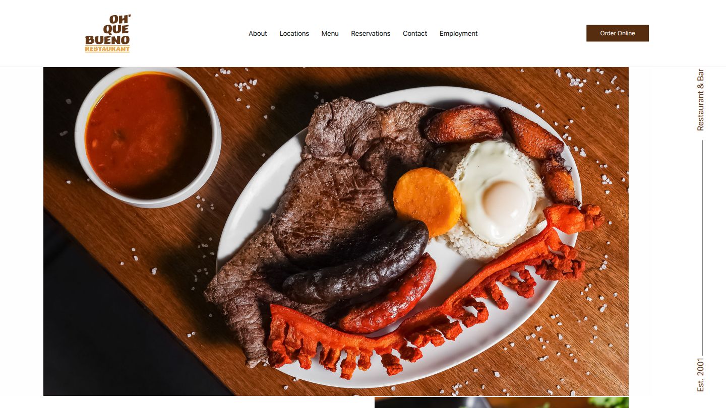 Oh' Que Bueno Restaurant